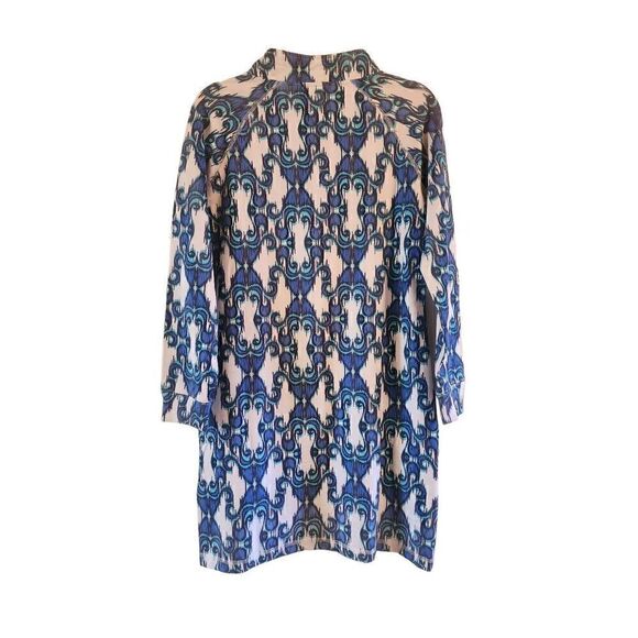 Tracy Negoshain 1/4 zip shift dress size small - Picture 2 of 11